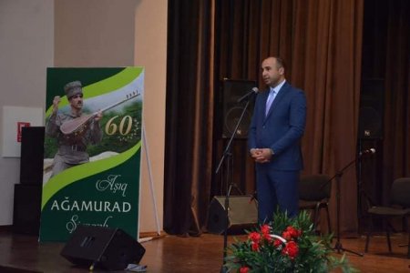 Əməkdar mədəniyyət işçisi Aşıq Ağamurad Şirvanlının 60 illik yubileyi qeyd olunub - FOTOLAR