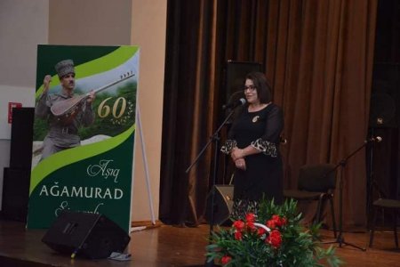 Əməkdar mədəniyyət işçisi Aşıq Ağamurad Şirvanlının 60 illik yubileyi qeyd olunub - FOTOLAR