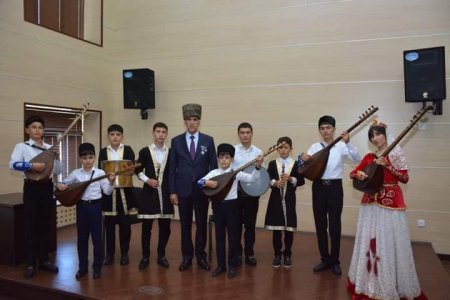 Əməkdar mədəniyyət işçisi Aşıq Ağamurad Şirvanlının 60 illik yubileyi qeyd olunub - FOTOLAR