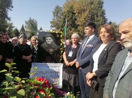 Bərdədə Şəhidlərimizin əziz xatirəsi böyük hörmət və ehtramla anılır - FOTOLAR