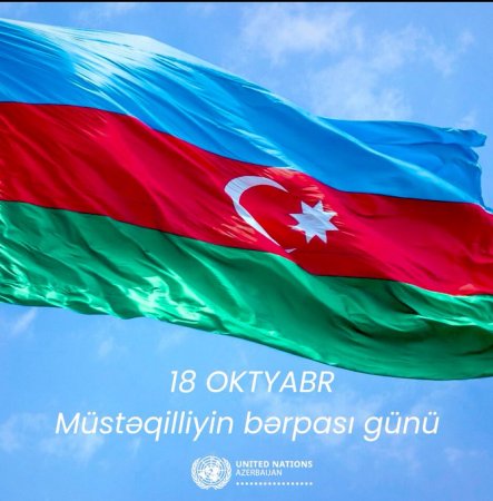 Vladanka Andreyeva Azərbaycanı Müstəqilliyin Bərpası Günü münasibətilə təbrik edib
