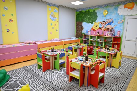 Bakının Xətai rayonunda Alim Məmmədov adına körpələr evi-uşaq bağçasının təmirdən sonra açılışı olub - FOTOLAR