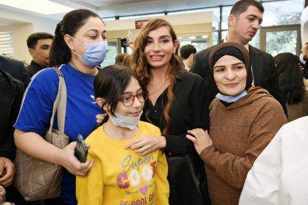 Birinci vitse-prezident Mehriban Əliyeva Talassemiya Mərkəzində olub - FOTO