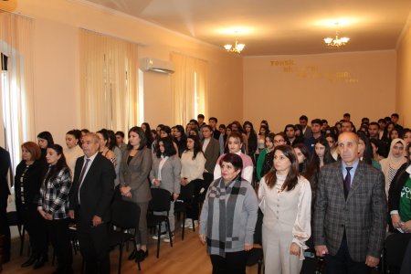 ADPU-nun Şamaxı filialınında “MİQ-də uğurun sirri” mövzusunda təlim keçirildi - FOTO ADPU-nun Şamaxı filialınında “MİQ-də uğurun sirri” mövzusunda təlim keçirildi - FOTO