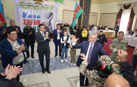Zəfər Günü Tərtərdə belə keçirildi - Fotolar
