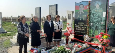 ANTİTERROR ŞƏHİDİ LƏTİFOV ELMƏDDİN QABİL OĞLUNUN QIZ ÖVLADININ DOĞUM GÜNÜDÜR - FOTOLAR