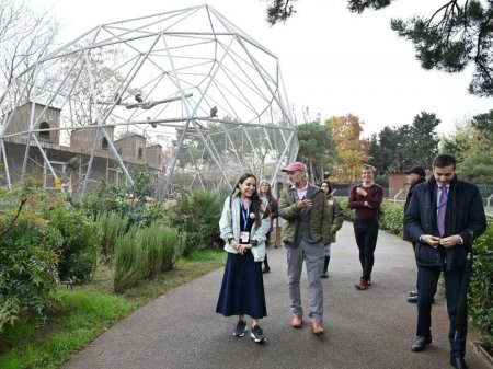 Leyla Əliyeva Bakı zooparkından paylaşım etdi - Fotolar