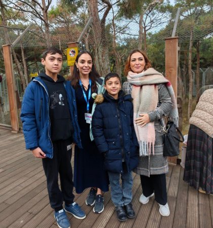 Leyla Əliyeva Bakı zooparkından paylaşım etdi - Fotolar