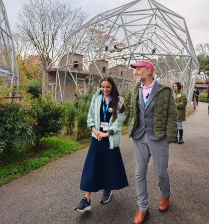 Leyla Əliyeva Bakı zooparkından paylaşım etdi - Fotolar