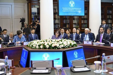 Sahibə Qafarova MDB Parlamentlərarası Assambleyasının Şura iclasında çıxış edib - FOTOLAR