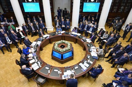 Sahibə Qafarova MDB Parlamentlərarası Assambleyasının Şura iclasında çıxış edib - FOTOLAR