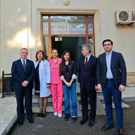 Leyla Əliyeva Milli Hematologiya və Transfuziologiya Mərkəzində - Fotolar