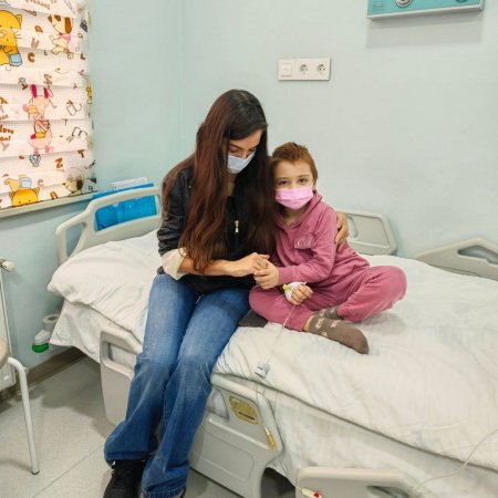 Leyla Əliyeva Milli Hematologiya və Transfuziologiya Mərkəzində - Fotolar