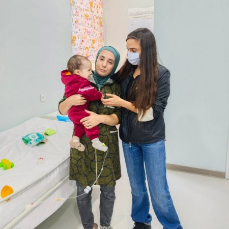 Leyla Əliyeva Milli Hematologiya və Transfuziologiya Mərkəzində - Fotolar