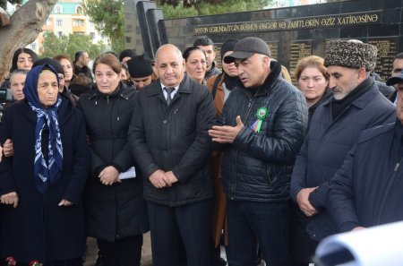 Şəhid Mirzə Məhərrəmovun 50 illik yubileyi qeyd olundu - FOTOLAR