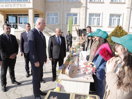 Naxçıvanda həyata keçirilən “Yaşıl məktəb” layihəsinə yekun vurulub - FOTOLAR
