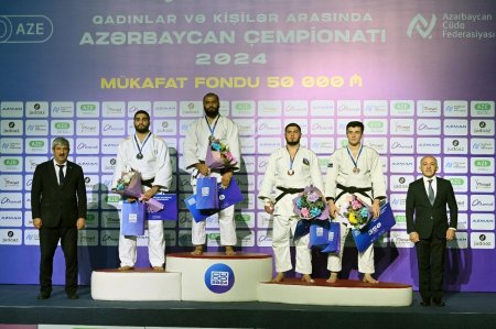 Cüdo üzrə Azərbaycan çempionatında fərdi yarışların qalibləri müəyyənləşib