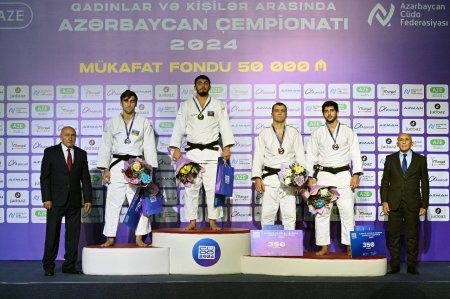 Cüdo üzrə Azərbaycan çempionatında fərdi yarışların qalibləri müəyyənləşib
