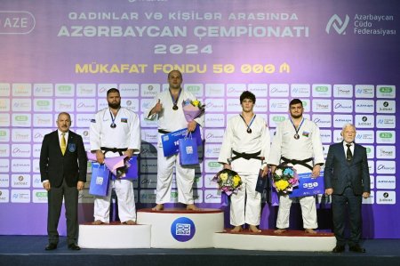Cüdo üzrə Azərbaycan çempionatında fərdi yarışların qalibləri müəyyənləşib