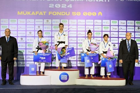 Cüdo üzrə Azərbaycan çempionatında fərdi yarışların qalibləri müəyyənləşib