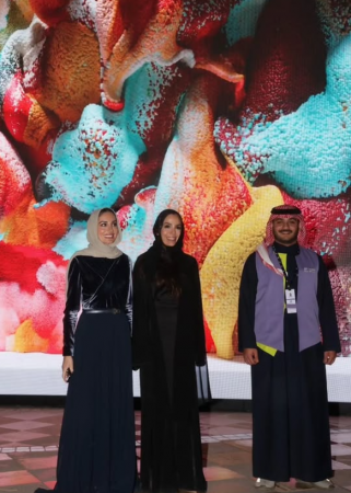 Leyla və Arzu Əliyevalar Ər-Riyadda festivalda - Fotolar