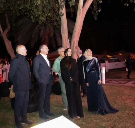 Leyla və Arzu Əliyevalar Ər-Riyadda festivalda - Fotolar