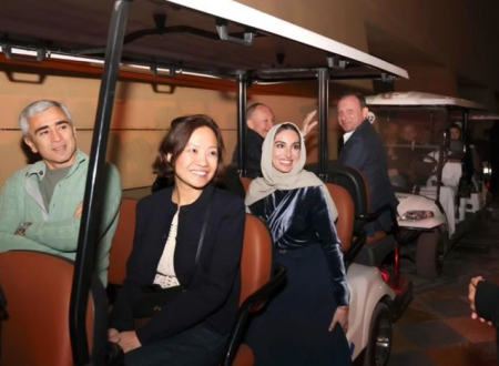 Leyla və Arzu Əliyevalar Ər-Riyadda festivalda - Fotolar