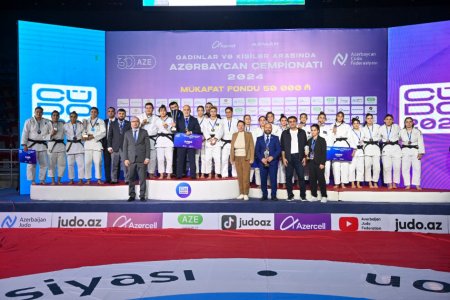 Cüdo üzrə Azərbaycan çempionatının komanda yarışlarına yekun vurulub
