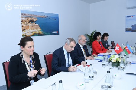 Ceyhun Bayramov isveçrəli həmkarı ilə regional yenidənqurma və sülh gündəliyini müzakirə edib - YENİLƏNİB