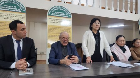 Bişkekdə Salman Mümtazın 140 illiyi münasibəti ilə kitab təqdimatı keçirilib - FOTO