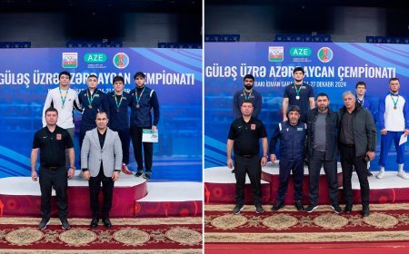 Azərbaycan çempionatı: Sərbəst güləşçilərin mübarizəsində qaliblər bəlli olub Azərbaycan çempionatı: Sərbəst güləşçilərin mübarizəsində qaliblər bəlli olub