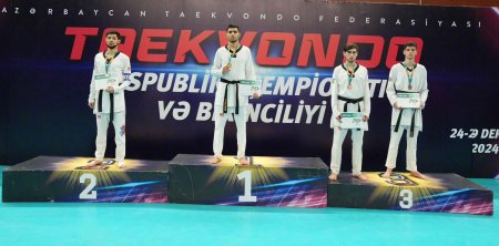 Taekvondo üzrə ölkə çempionatının qalibləri məlum olub