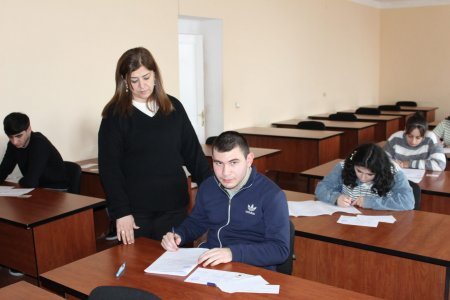 ADPU-nun Şamaxı filialında 2024/2025-ci tədris ilinin payız semestrinin imtahan sessiyasına start verildi. - FOTOLAR ADPU-nun Şamaxı filialında 2024/2025-ci tədris ilinin payız semestrinin imtahan sessiyasına start verildi. - FOTOLAR