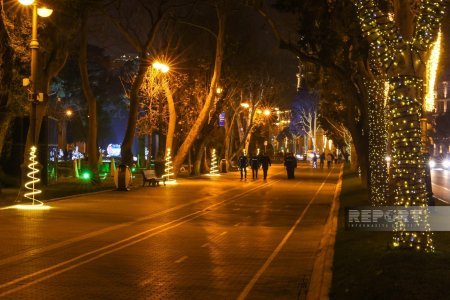Bakı 2025-ci ilin astanasında - FOTOLAR