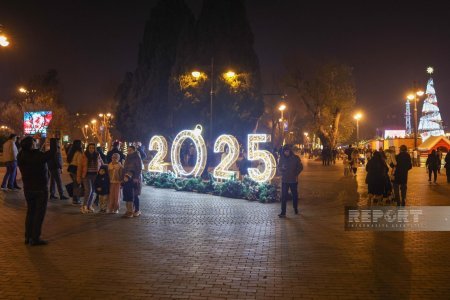 Bakı 2025-ci ilin astanasında - FOTOLAR