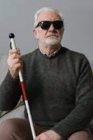 QIZBƏS QƏBƏLƏ : 40 İLDƏN SONRA ƏMƏLİYYATLA GÖZLƏRİ AÇILAN KOR - FOTO