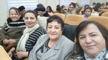 "Açılmamış solan gülüm"kitabın təqdimatı oldu - FOTOLAR