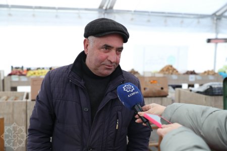 İlin ilk “Kənddən şəhərə” həftəsonu yarmarkasından REPORTAJ - FOTOLAR İlin ilk “Kənddən şəhərə” həftəsonu yarmarkasından REPORTAJ - FOTOLAR