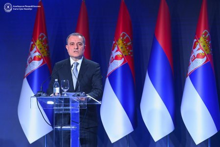 Azərbaycanlı nazirə Serbiyada orden verildi - Fotolar Azərbaycanlı nazirə Serbiyada orden verildi - Fotolar