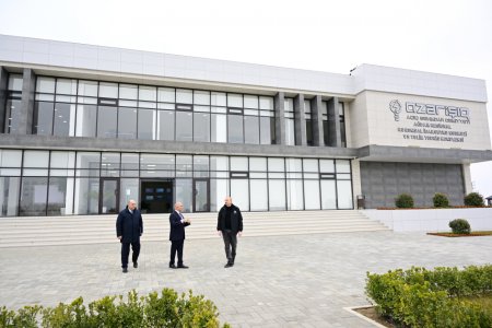 Prezident və xanımının Ağdam səfərindən - Fotolar