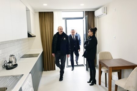 Prezident və xanımının Ağdam səfərindən - Fotolar