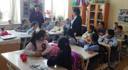 24 fevral 2025-ci il tarixdə Şamaxı rayon S.M.Qənizadə adına 1 saylı tam orta məktəbdə Xocalı faciəsinin 33 ildönümünə həsr olunmuş tədbir keçirildi - FOTOLAR 24 fevral 2025-ci il tarixdə Şamaxı rayon S.M.Qənizadə adına 1 saylı tam orta məktəbdə Xocalı faciəsinin 33 ildönümünə həsr olunmuş tədbir keçirildi - FOTOLAR
