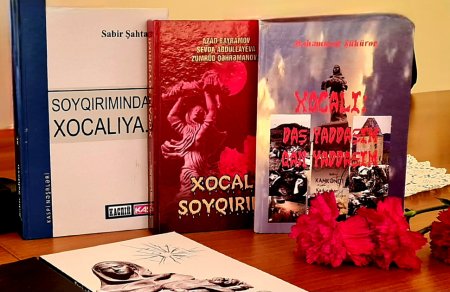 Əlyazmalar İnstitutunda Xocalı faciəsinə həsr olunmuş tədbir keçirilib - FOTOLAR Əlyazmalar İnstitutunda Xocalı faciəsinə həsr olunmuş tədbir keçirilib - FOTOLAR