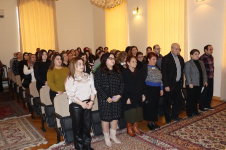 Əlyazmalar İnstitutunda Xocalı faciəsinə həsr olunmuş tədbir keçirilib - FOTOLAR Əlyazmalar İnstitutunda Xocalı faciəsinə həsr olunmuş tədbir keçirilib - FOTOLAR