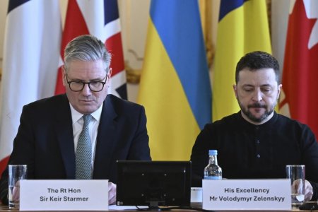 Avropa liderləri Zelenski üçün Londonda - Fotolar