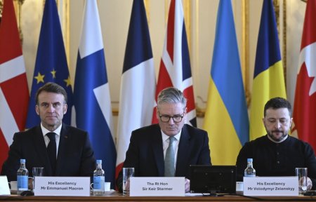 Avropa liderləri Zelenski üçün Londonda - Fotolar