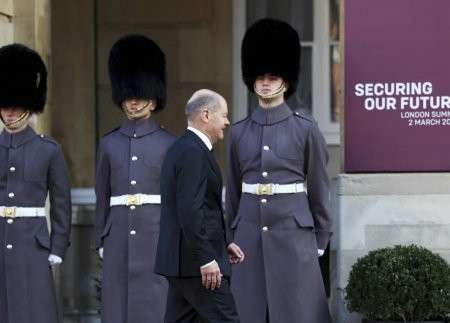 Avropa liderləri Zelenski üçün Londonda - Fotolar