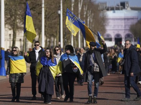 Avropa liderləri Zelenski üçün Londonda - Fotolar