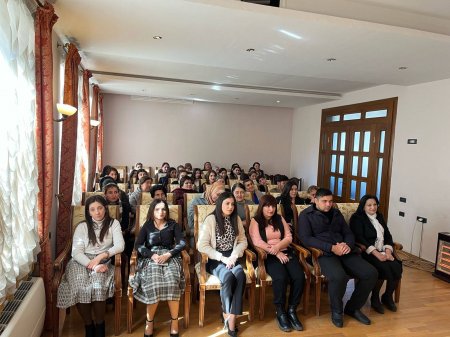 Bu gün Bərdə rayon Heydər Əliyev Mərkəzində tədbir keçirildi - FOTOLAR